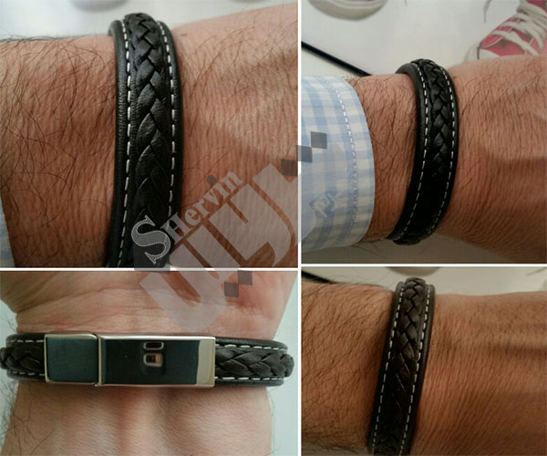 خرید دستبند چرم مردانه اصل